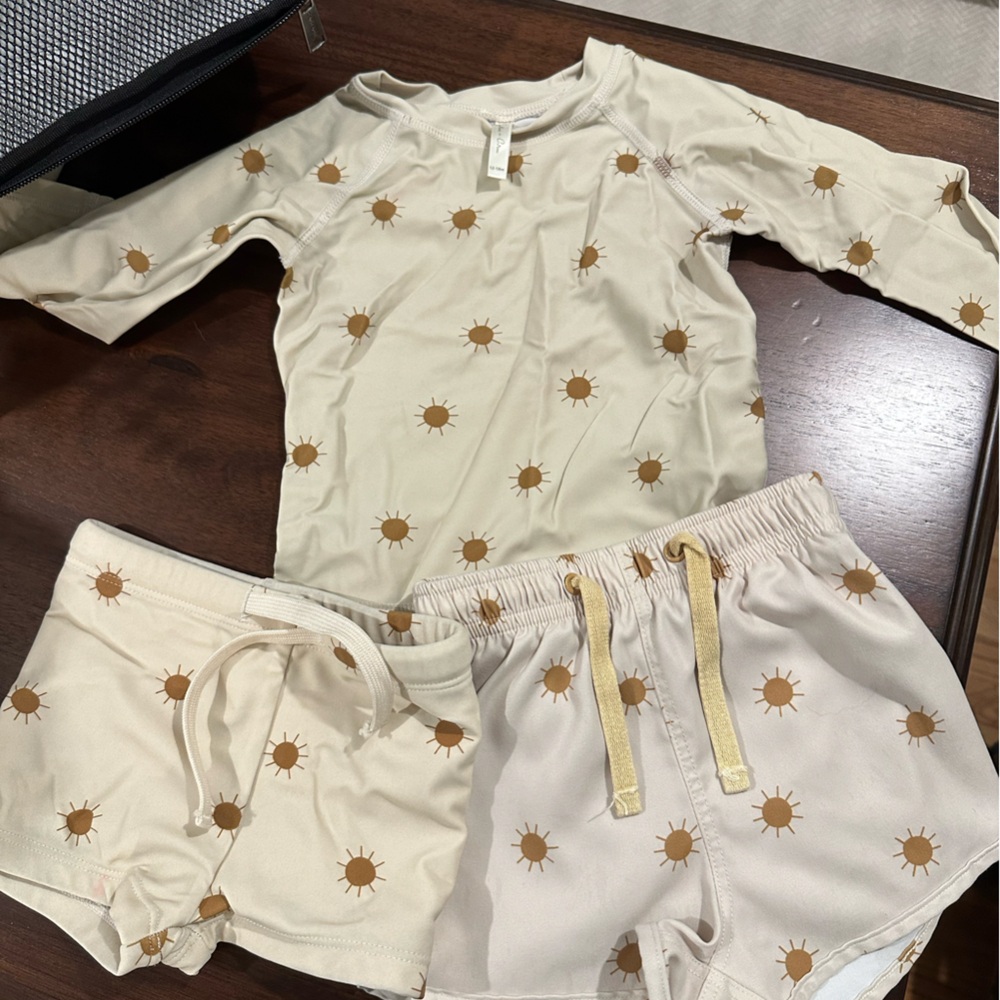 Children's Sun Print Swimsuit